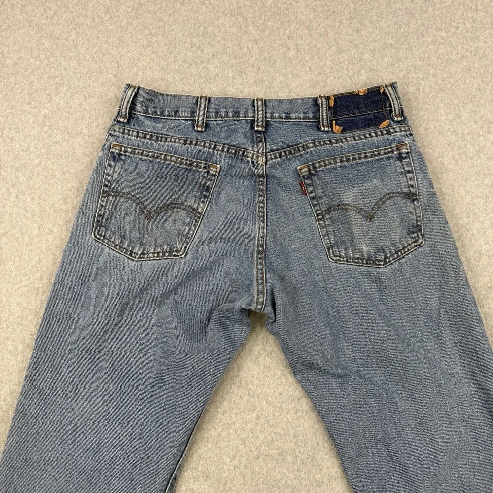 Vintage Levis‎ Jeans Mens 33x29 Blue Y2K 517 Bootcut Denim Western Cotton